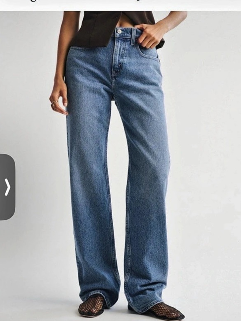 Abercrombie & Fitch High Rise 90s Relaxed Jean
